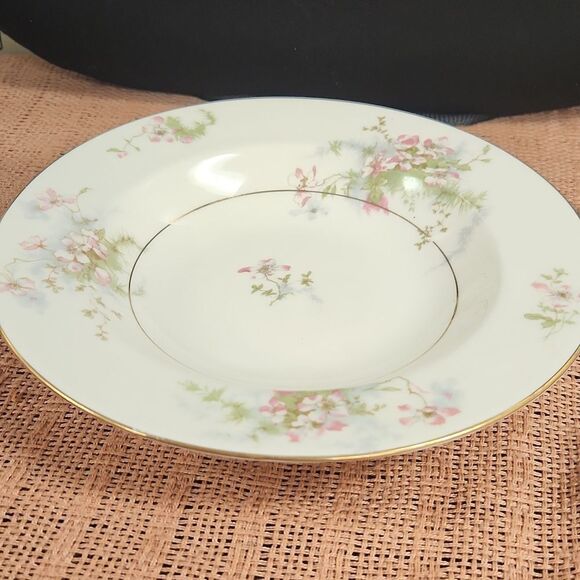 Theodore Haviland Apple Blossom Floral Soup Bowl - Picture 1 of 4
